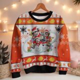 Hooktab Son Family Santa Dragon Ball Ugly Christmas Sweater