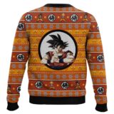 Hooktab Son Goku Dragon Ball Z Ugly Christmas Sweater