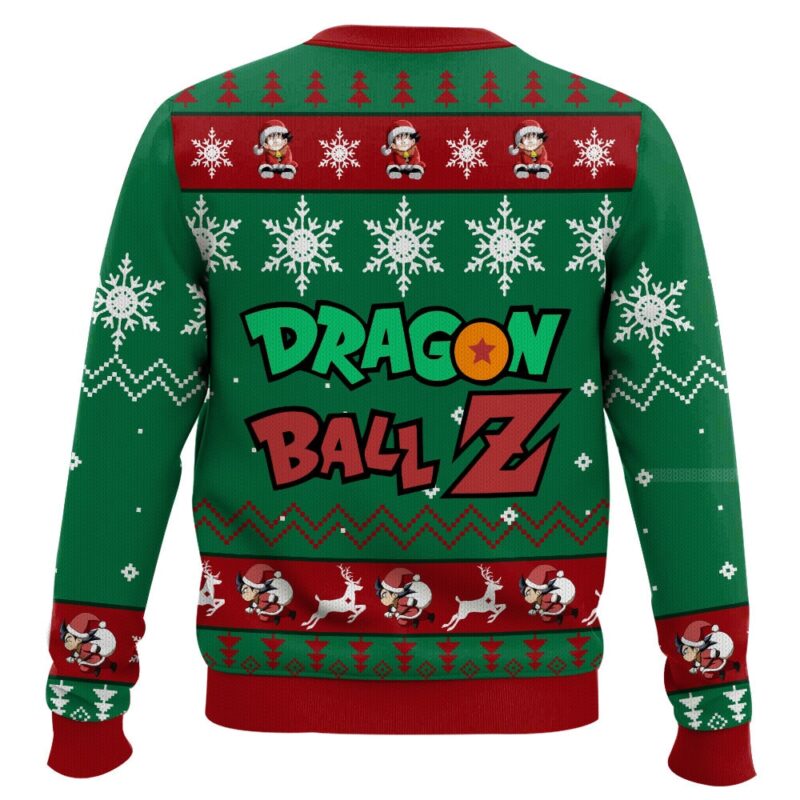 Hooktab Son Goku Merry Christmas Dragon Ball Ugly Christmas Sweater Hooktab Son Goku Merry Christmas Dragon Ball Ugly Christmas Sweater