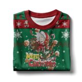 Hooktab Son Goku Merry Christmas Dragon Ball Ugly Christmas Sweater