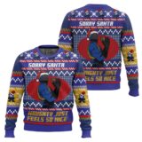 Hooktab Sorry Santa Cobra Commander GI Joe Ugly Christmas Sweater