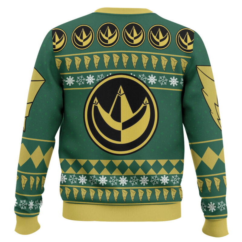Hooktab Soul of Chogokin Dragonzord Power Rangers Ugly Christmas Sweater Hooktab Soul of Chogokin Dragonzord Power Rangers Ugly Christmas Sweater