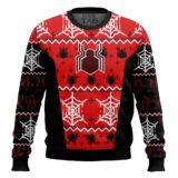 Hooktab Spiderman Neoclassic Ugly Christmas Sweater