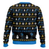 Hooktab Spock Trek Yourself Before You Wreck Yourself Sar Trek Ugly Christmas Sweater