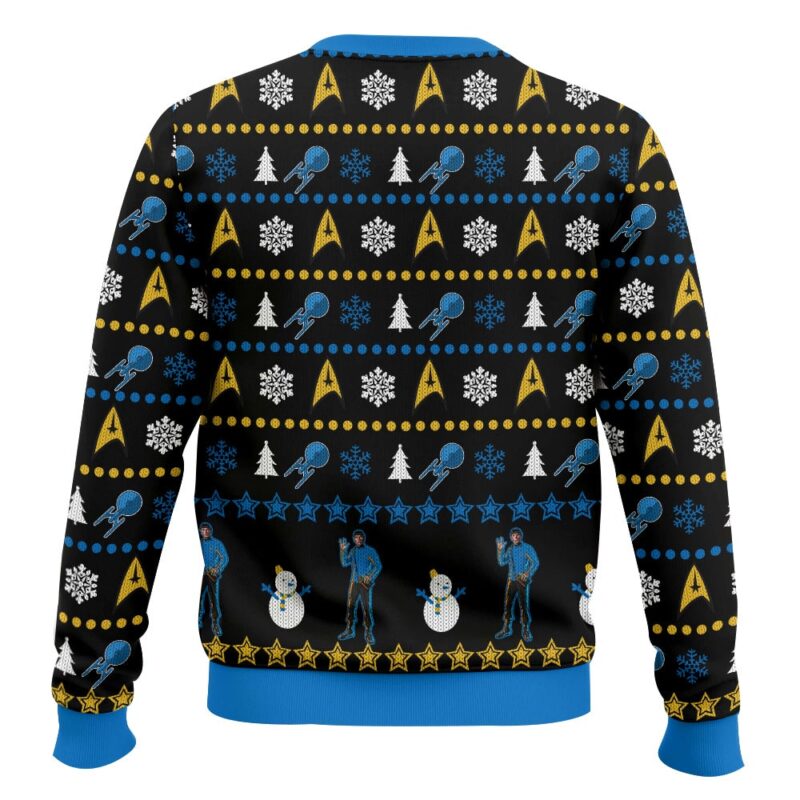 Hooktab Spock Trek Yourself Before You Wreck Yourself Sar Trek Ugly Christmas Sweater Hooktab Spock Trek Yourself Before You Wreck Yourself Sar Trek Ugly Christmas Sweater