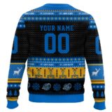 Hooktab St. Louis Blues - Custom Name And Number Ugly Sweater
