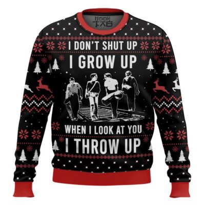 Hooktab Stand By Me 1986 Ugly Christmas Sweater