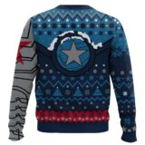 Hooktab Star Of Bucky Winter Winter Soldier Ugly Christmas Sweater