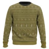 Hooktab Star Trek 1966 Yellow - Custom Name Ugly Christmas Sweater