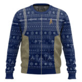 Hooktab Star Trek Discovery 2017 Ugly Christmas Sweater