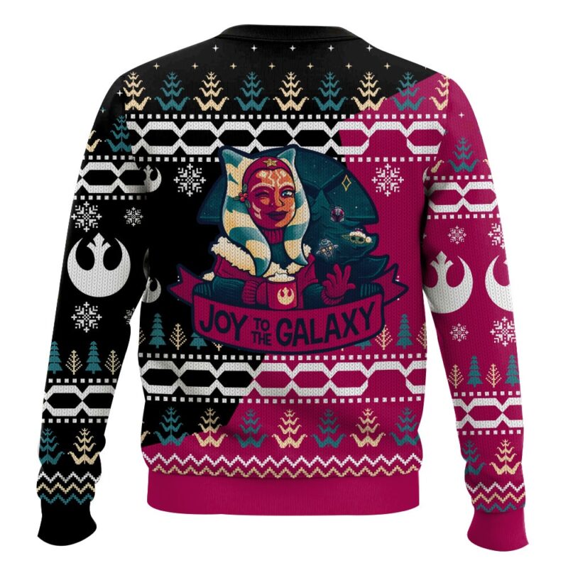 Hooktab Star Wars Joy To The Galaxy, Ugly Christmas Sweater Hooktab Star Wars Joy To The Galaxy, Ugly Christmas Sweater