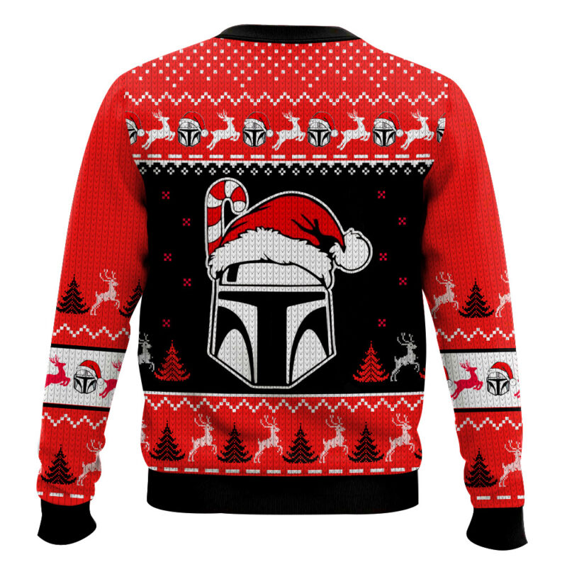 Hooktab Star Wars Santalorian Ugly Christmas Sweater Hooktab Star Wars Santalorian Ugly Christmas Sweater