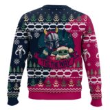 Hooktab Star Wars 'Tis The Way, Ugly Christmas Sweater