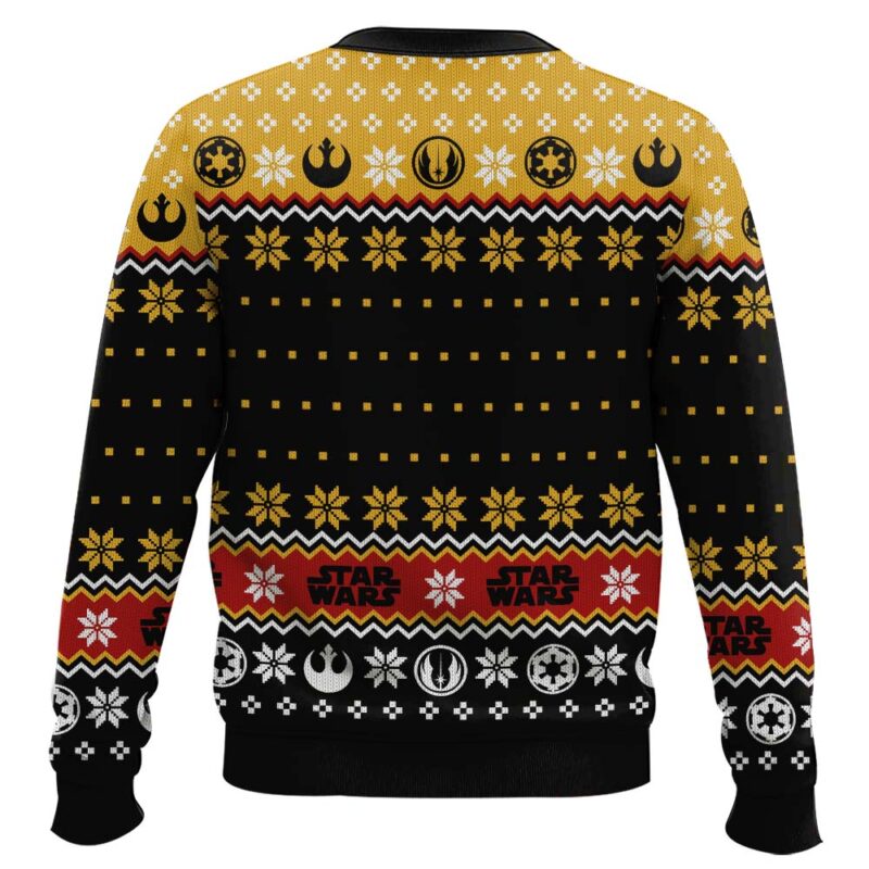 Hooktab Star Wars Ugly Christmas Sweater Hooktab Star Wars Ugly Christmas Sweater