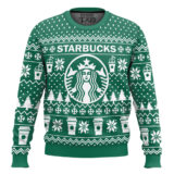 Hooktab Starbucks Ugly Christmas Sweater