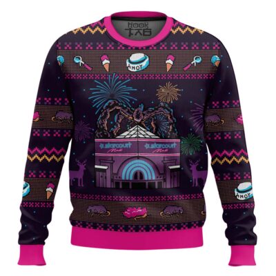 Hooktab Starcourt Stranger Things Ugly Christmas Sweater