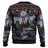 Hooktab Stay Puft Marshmallow Man Ghostbusters Ugly Christmas Sweater