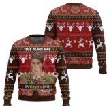 Hooktab Stefon This Place Has Everything Saturday Night Live Ugly Christmas Sweater
