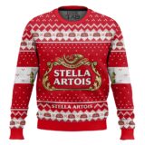 Hooktab Stella Artois Pilsner Beer Ugly Christmas Sweater