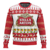 Hooktab Stella Artois Pilsner Ugly Christmas Sweater