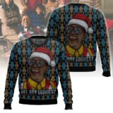 Hooktab Steve Urkel Got Any Cookies Family Matters Ugly Christmas Sweater