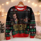 Hooktab Sticky Bandits Home Alone Ugly Christmas Sweater