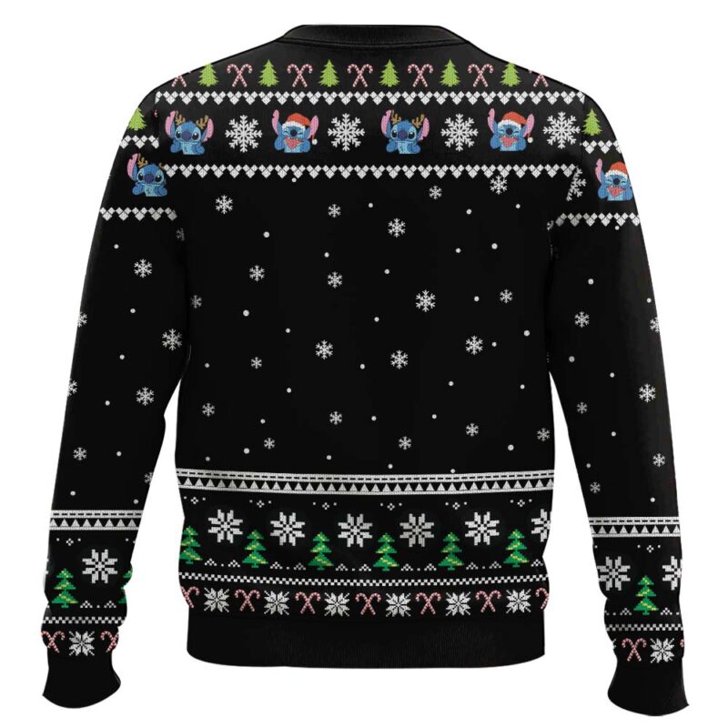 Hooktab Stitch And Angel Xmas Lilo And Stitch Ugly Christmas Sweater Hooktab Stitch And Angel Xmas Lilo And Stitch Ugly Christmas Sweater