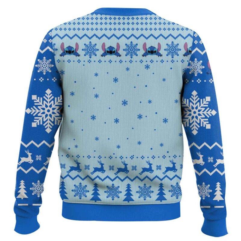 Hooktab Stitch Dozed Lilo And Stitch Ugly Christmas Sweater Hooktab Stitch Dozed Lilo And Stitch Ugly Christmas Sweater