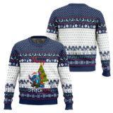 Hooktab Stitch Merry Stitchmas Lilo And Stitch Ugly Christmas Sweater