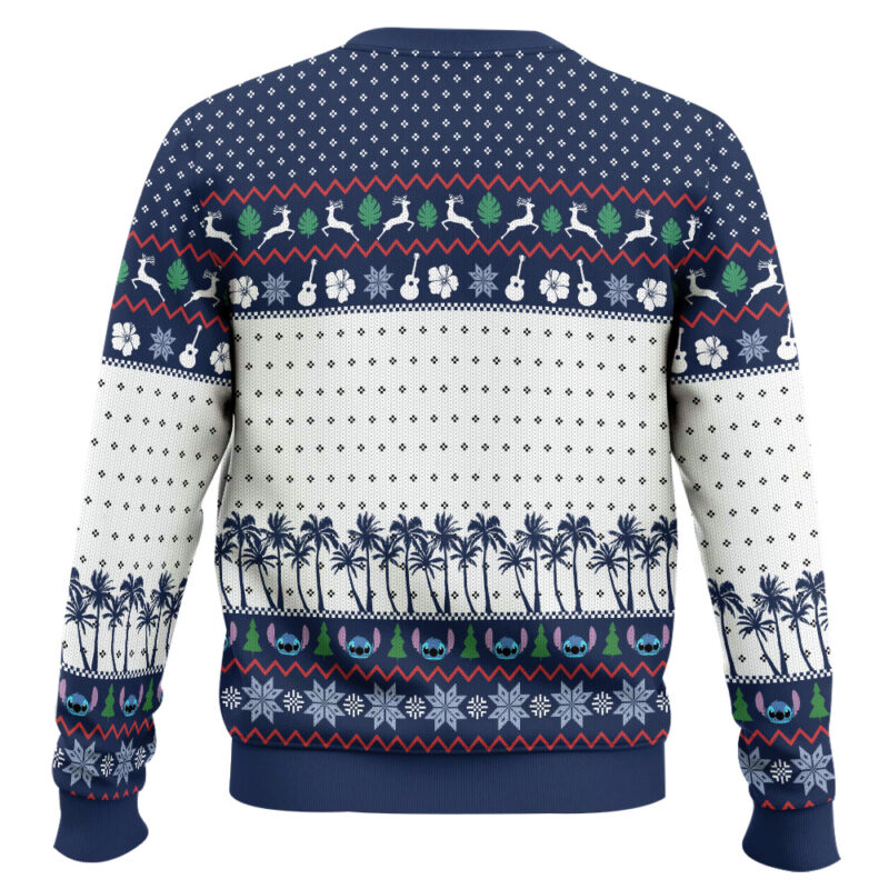 Hooktab Stitch Merry Stitchmas Lilo And Stitch Ugly Christmas Sweater Hooktab Stitch Merry Stitchmas Lilo And Stitch Ugly Christmas Sweater