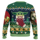 Hooktab Stocking Stuffers Baby Yoda Grogu Star Wars Ugly Christmas Sweater