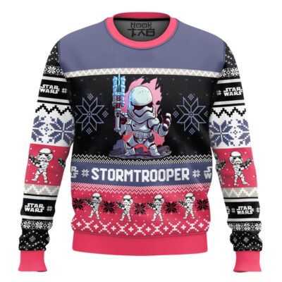 Hooktab Stormtrooper Star Wars Ugly Christmas Sweater