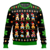 Hooktab Street Fighter Classic Collection Ugly Christmas Sweater