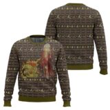 Hooktab Street Fighter Ken vs. Blanka Ugly Christmas Sweater