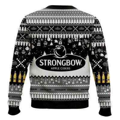 Hooktab Strongbow Apple Ciders Ugly Christmas Sweater