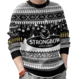 Hooktab Strongbow Apple Ciders Ugly Christmas Sweater