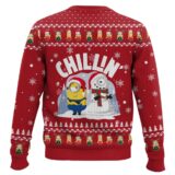 Hooktab Stuck In Holiday Mode Minions Ugly Christmas Sweater