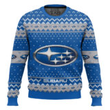 Hooktab Subaru Ugly Christmas Sweater