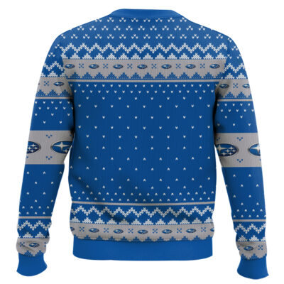 Hooktab Subaru Ugly Christmas Sweater