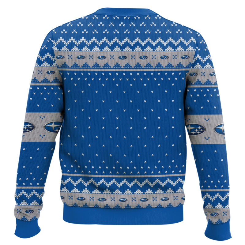Hooktab Subaru Ugly Christmas Sweater Hooktab Subaru Ugly Christmas Sweater