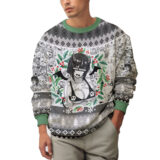 Hooktab Succubus Waifu Material Ahegao Ugly Christmas Sweater