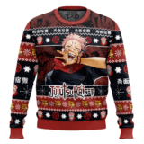 Hooktab Sukuna Jujutsu Kaisen Ugly Sweater