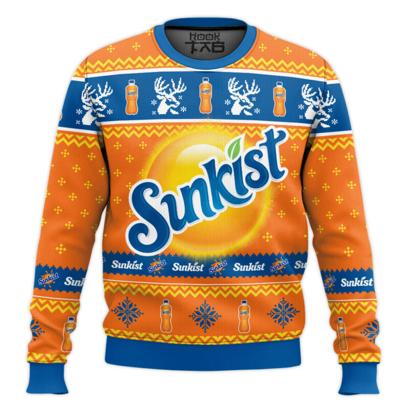 Hooktab Sunkist Ugly Christmas Sweater