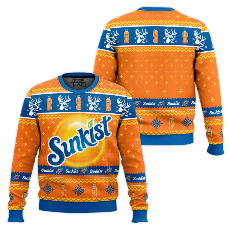 Hooktab Sunkist Ugly Christmas Sweater Hooktab Sunkist Ugly Christmas Sweater