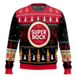 Hooktab Super Bock Ugly Christmas Sweater