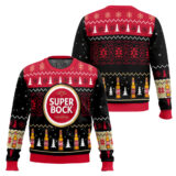 Hooktab Super Bock Ugly Christmas Sweater