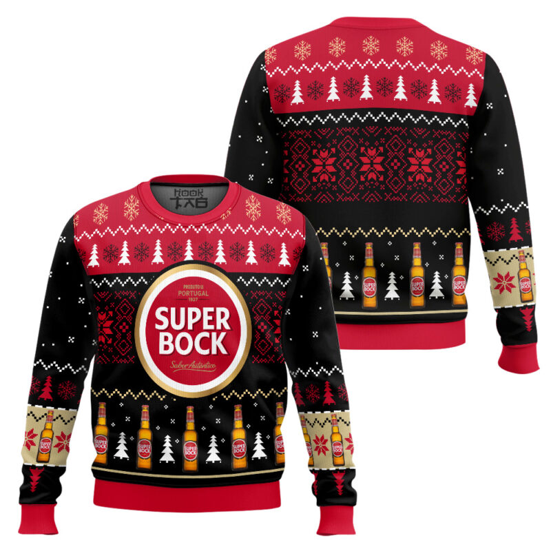 Hooktab Super Bock Ugly Christmas Sweater Hooktab Super Bock Ugly Christmas Sweater