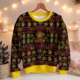 Hooktab Super Mario 1-Up Mushroom Ugly Christmas Sweater