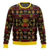Hooktab Super Mario 1-Up Mushroom Ugly Christmas Sweater
