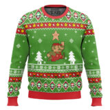 Hooktab Super Mario 1-up Ugly Christmas Sweater